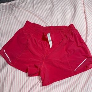 lululemon hotty hot high rise shorts